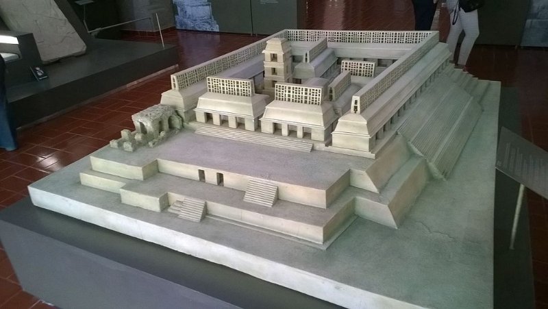 Exhibit at Palenque Museum