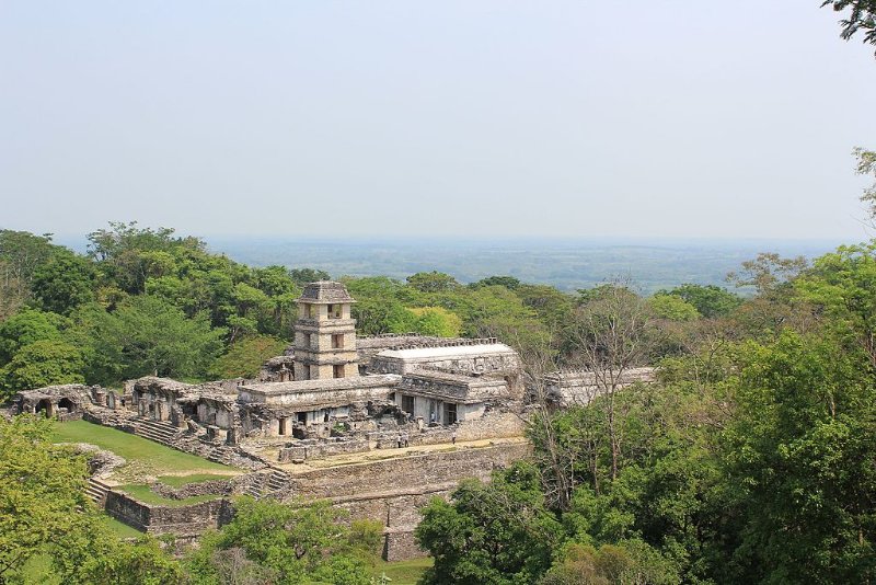 Palenque Palace and Scenery