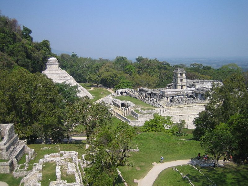 Overview of the Palenque Palace