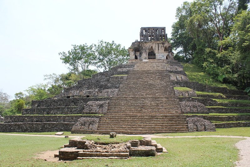 Palenque Ruins Temple of the Cross