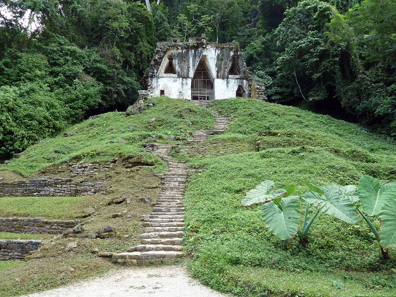 Palenque Ruins Temple of the Foliated Cross