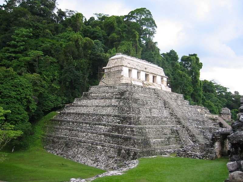 Palenque Ruins Temple of the Inscriptions