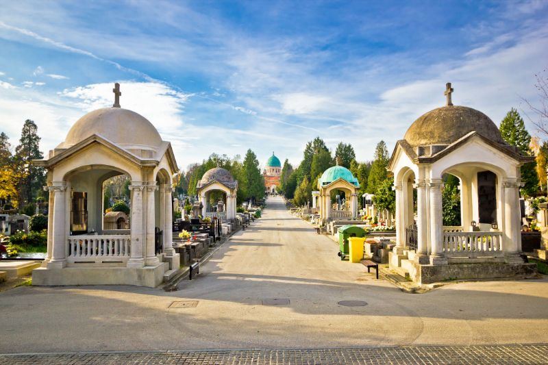 Mirogoj Cemetery Entrance