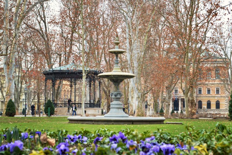 Zrinjevac Park Fountain