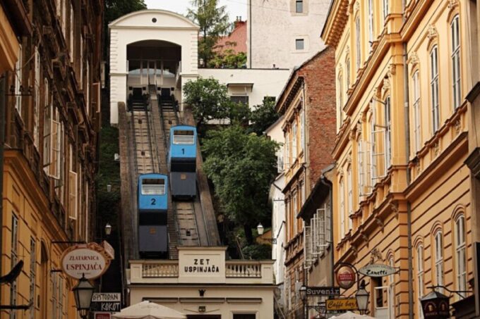 Zagreb's funicular