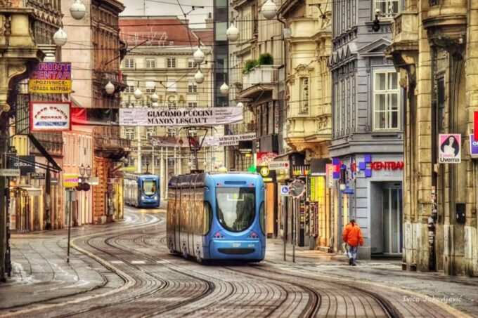 The city's main street full of shops and cafe bars is ideal for shopping during 48 hours in Zagreb