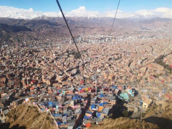 View of La Paz, Bolivia