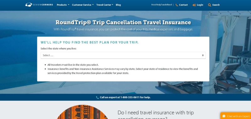 Seven Corners Trip Insurance Plans