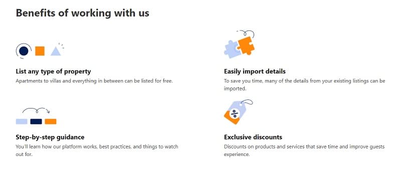 Booking.com listing