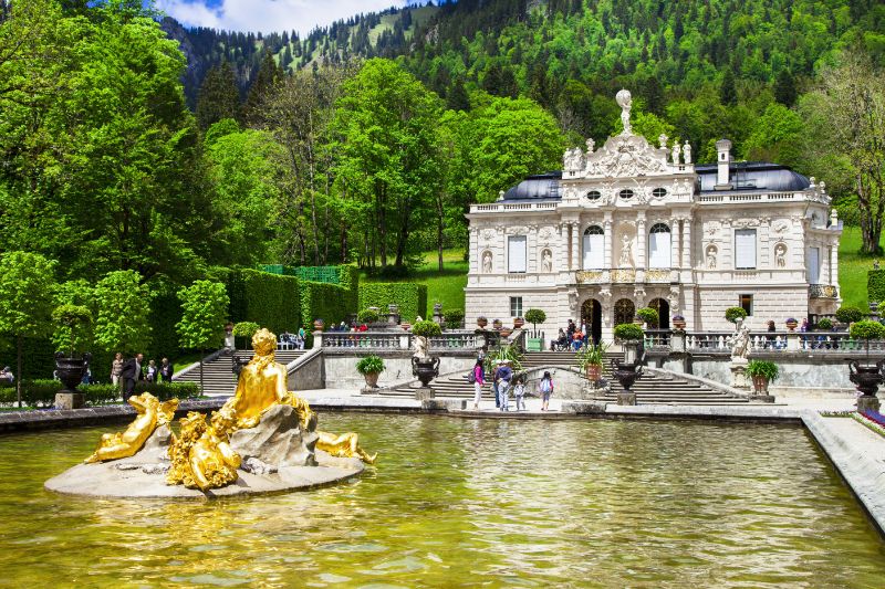 Linderhof Palace Scenery