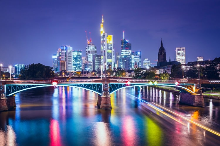 Frankfurt Skyline at Night