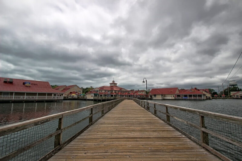 Beach and Barefoot Landing at Myrtle Beach