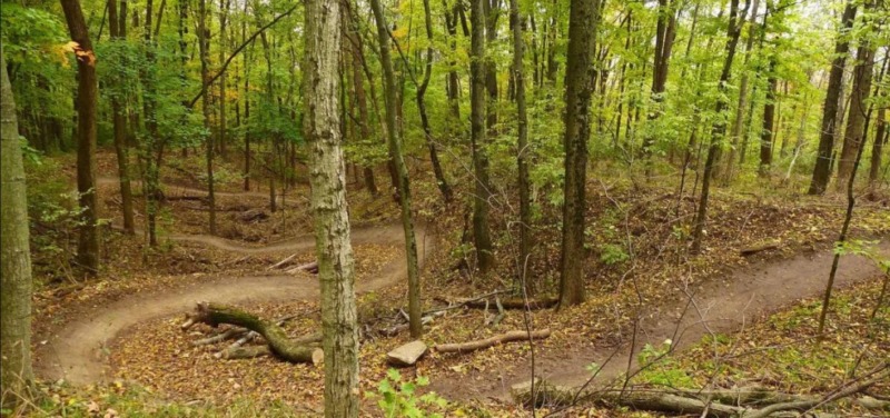 Bike Trail in Hawk's Ridge