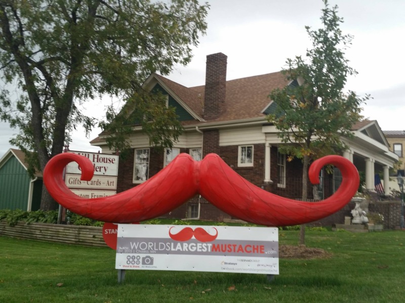 World’s Largest Mustache in Chaska, Minnesota