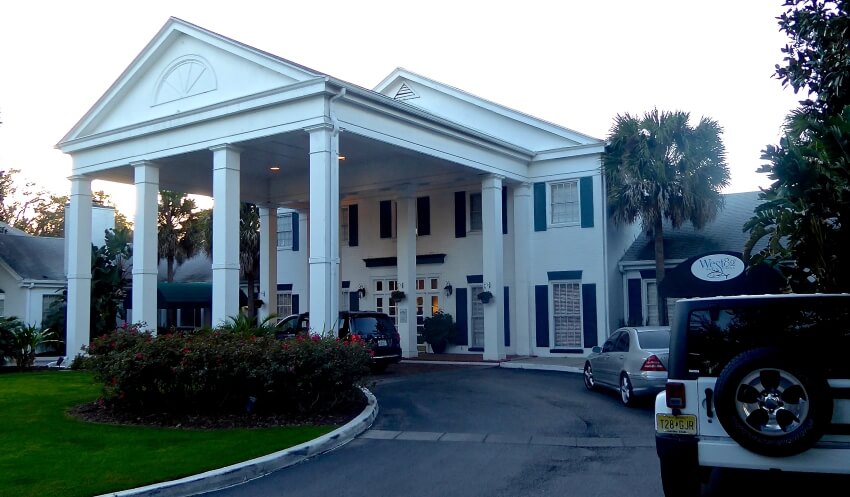 Entrance of a Hotel