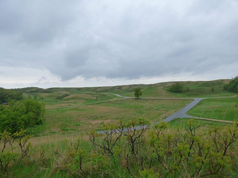 Glacial Lakes Trail in Glacial Lakes State Park