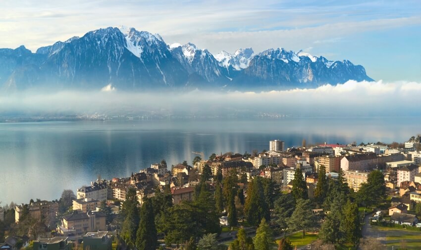 Mountain Rage at Montreux, Switzerland