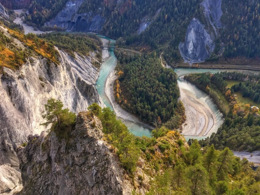 Canyons at Rheinschlucht, Switzerland