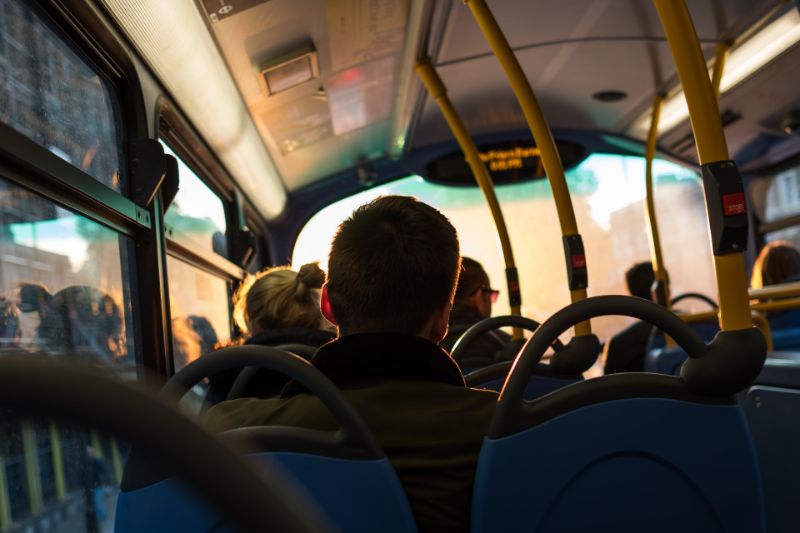 Bus interior