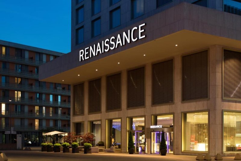 Renaissance Zurich Tower Hotel Entrance