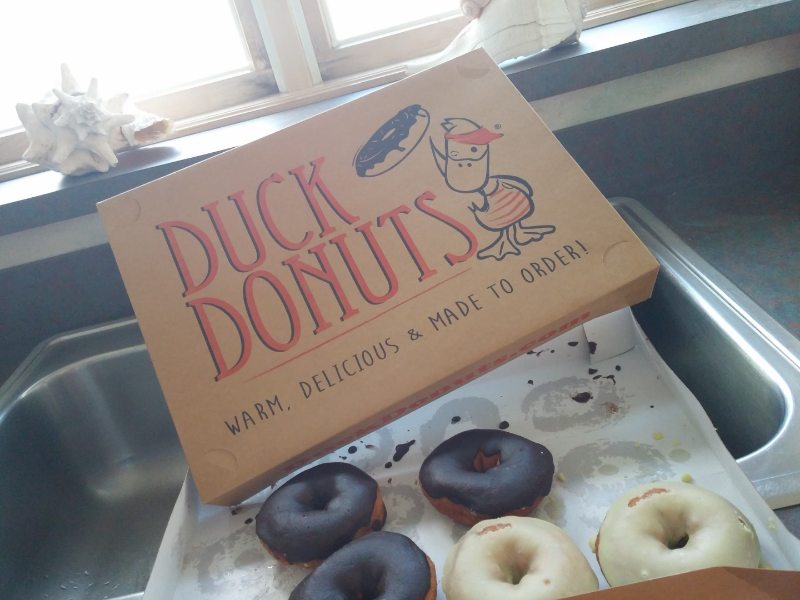 Box of Duck Doughnuts