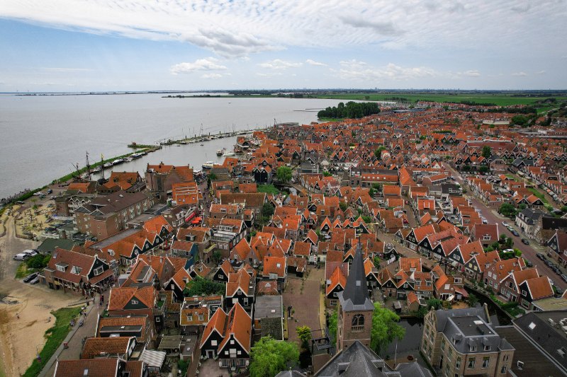 Volendam Aerial View