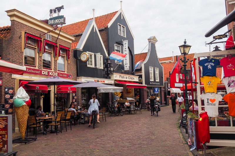 Volendam Shops and Street