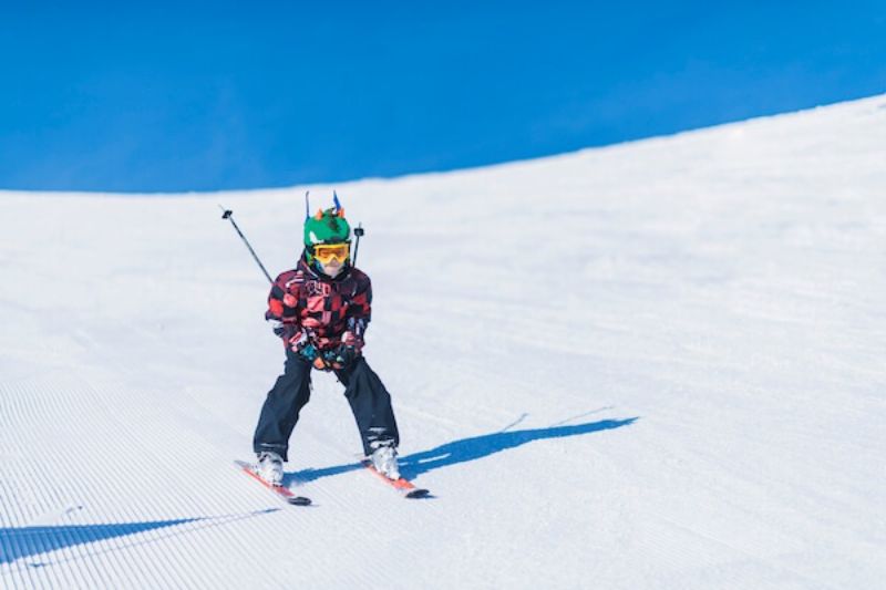 Child Skiing in Minnesota