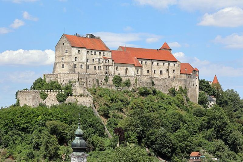 South View Of the Main Castle In The Germany