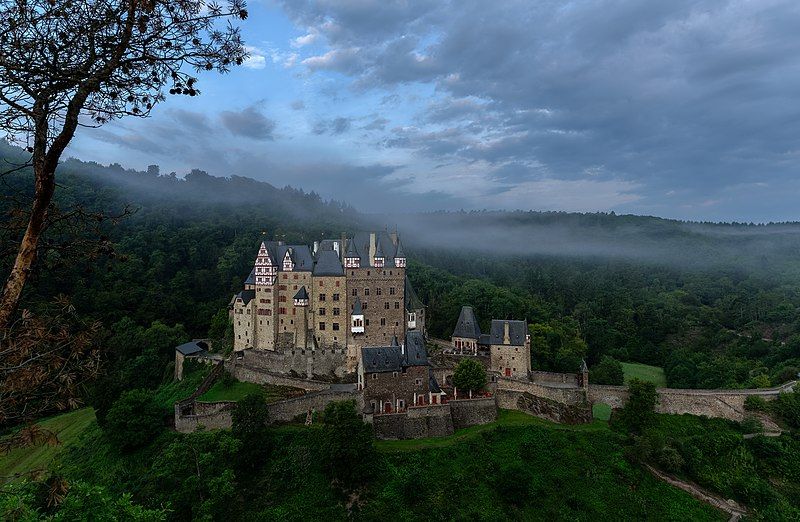 Eltz Castle In The Early Morning