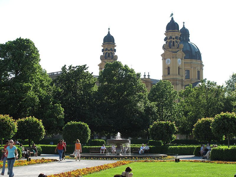 Outside Of Hofgarten Munich