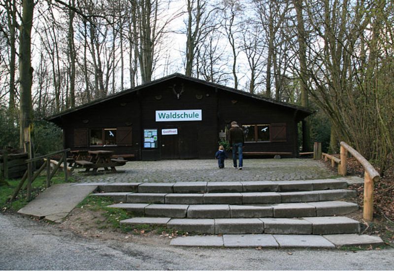 Wildlife Park In the Grafenberg Forest In Düsseldorf