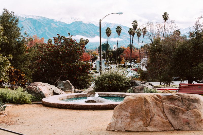 Downtown Ojai Scenery