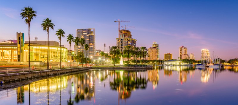 St. Petersburg Night Lights