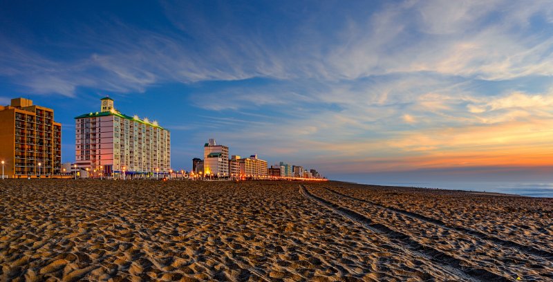 Virginia Beach Sunset View