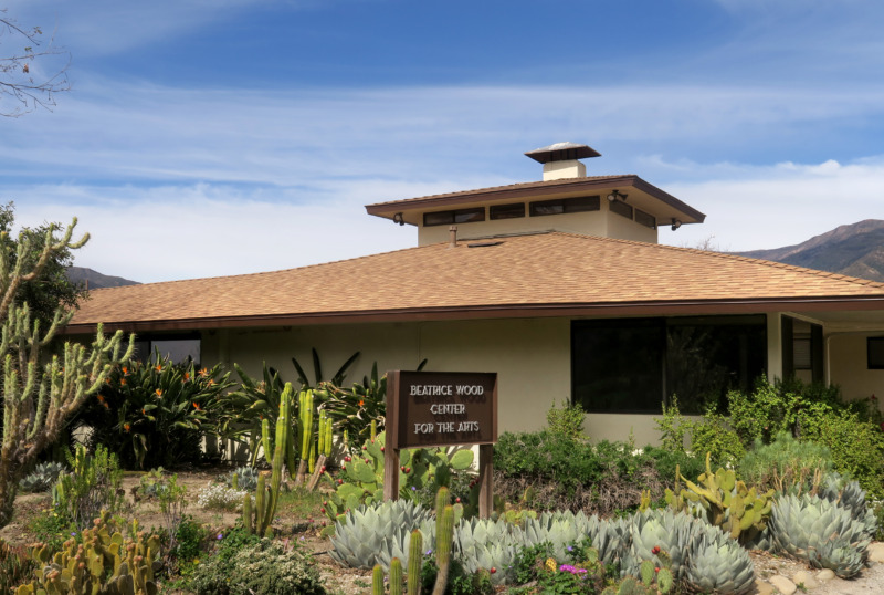 Entrance to Ojai Art Center, California