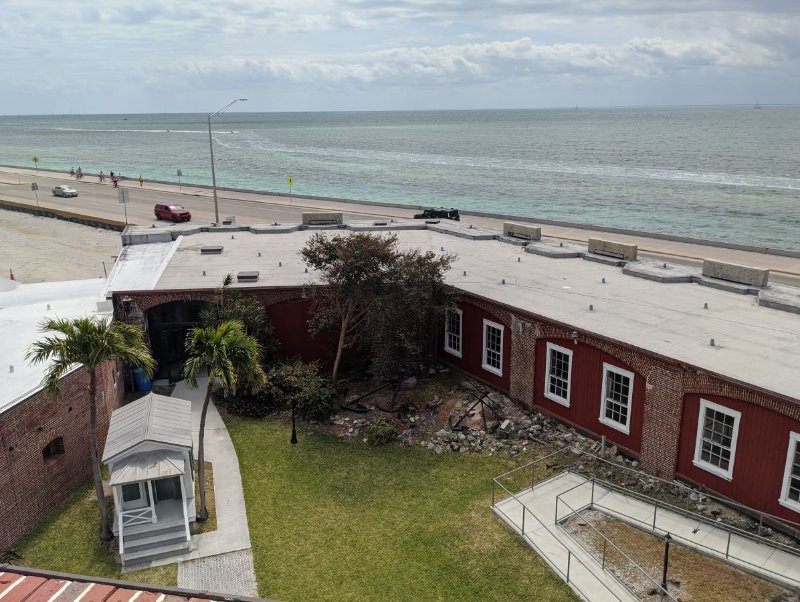 Scenery from Fort East Martello Museum