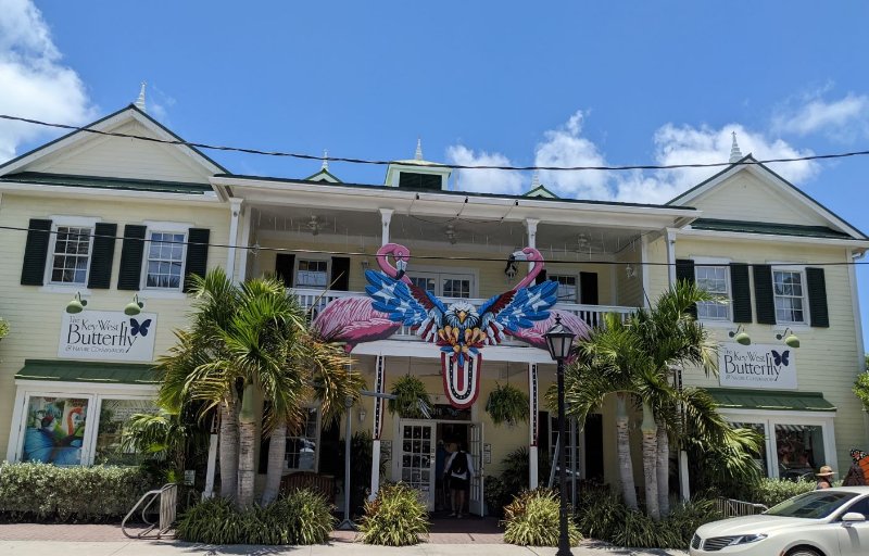 Key West Butterfly and Nature Conservatory Entrance