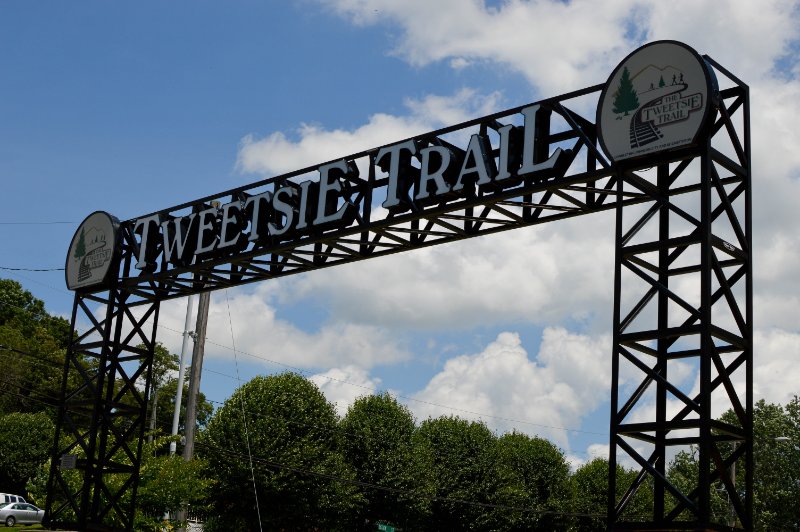 entrance to the Tweetsie Trail