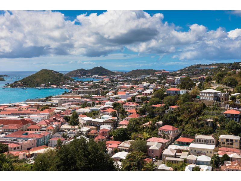 Charlotte Amalie Cityscape