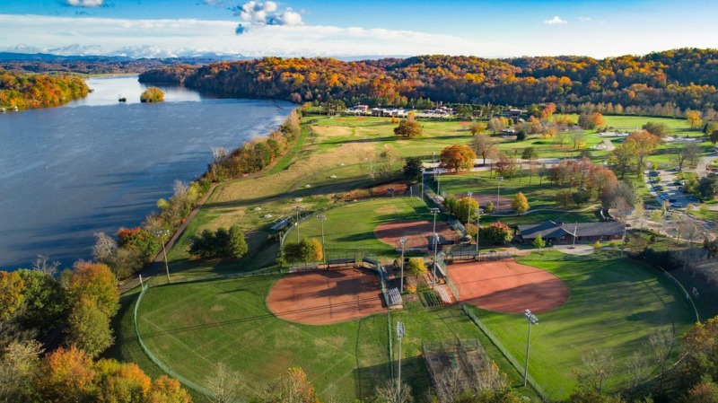 Lakeshore Park aerial view