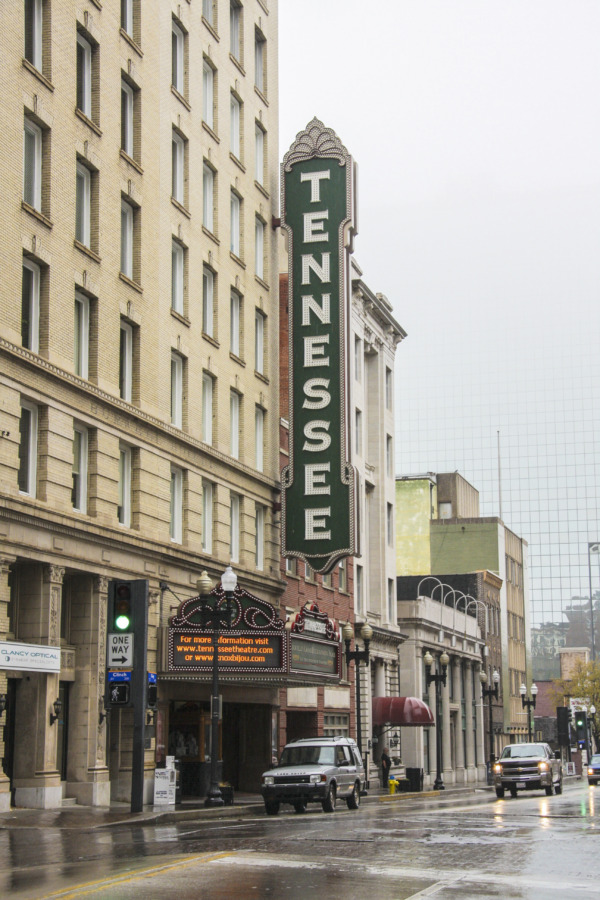 Tennessee Theater in downtown Knoxville