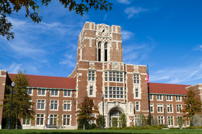 Administration building at the University of Tennessee in Knoxville, Tennessee