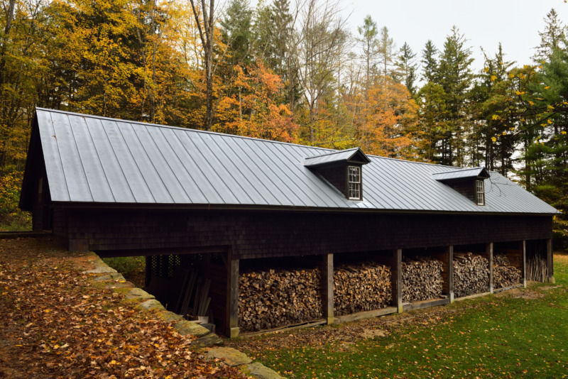 Marsh Billings Rockefeller National Historical Park woodshed