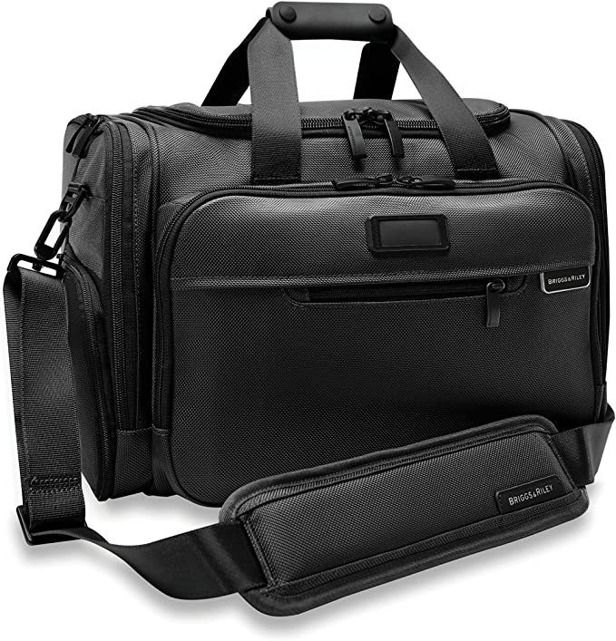 Black Briggs & Riley Baseline Underseat Carry-On Duffel Bag