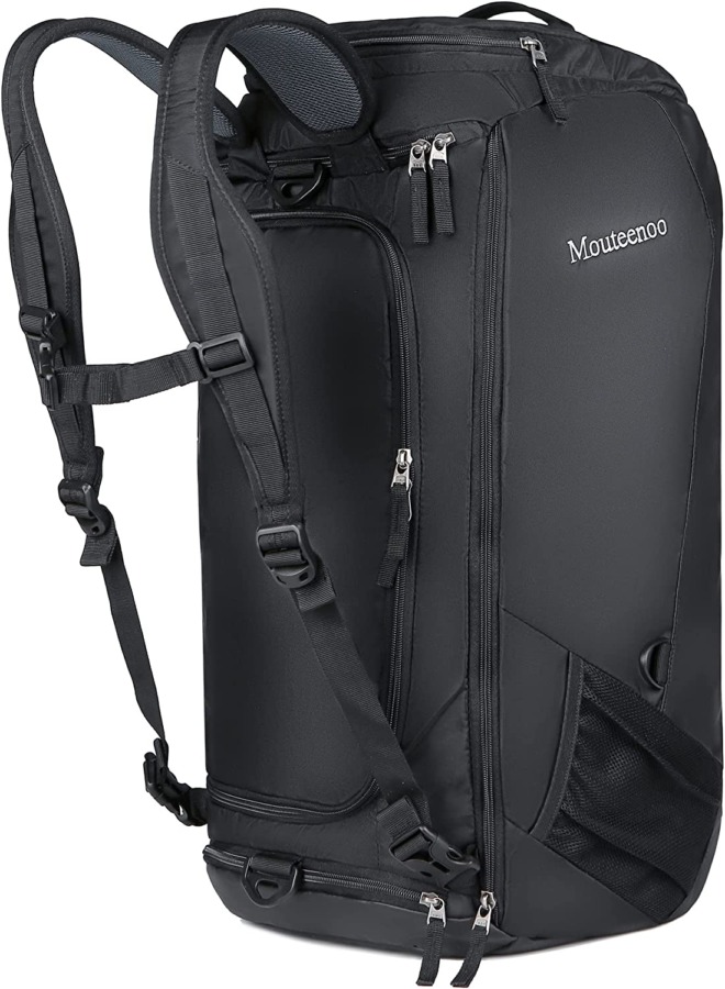 Black Mouteenoo Travel Duffel Backpack