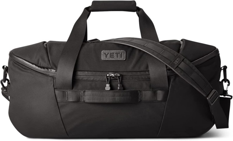 Black YETI Crossroads Duffel Bag