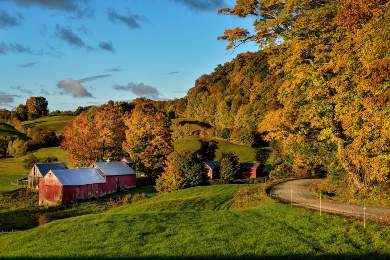 Jenne farm in Reading, Vermont