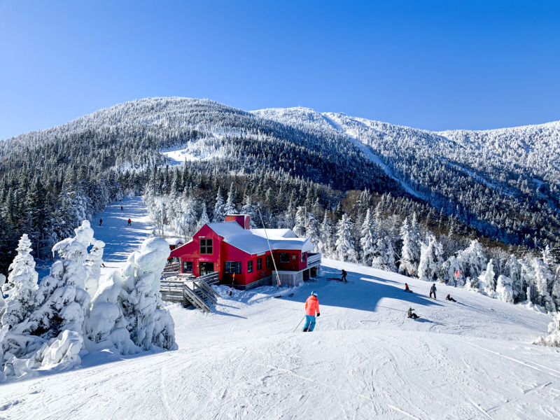 Skiing at Sugarbush Ski Area, Vermont