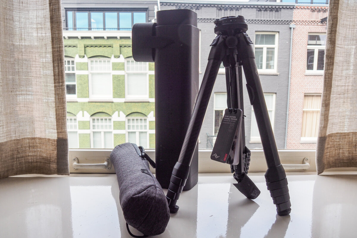 Peak Design Travel Tripod Setup